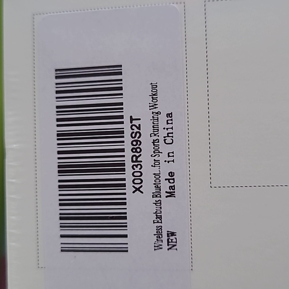 NIB Wireless Earbuds Sport BX30 Charging Case Running earbuds NEW in Box SEALED - Picture 6 of 7